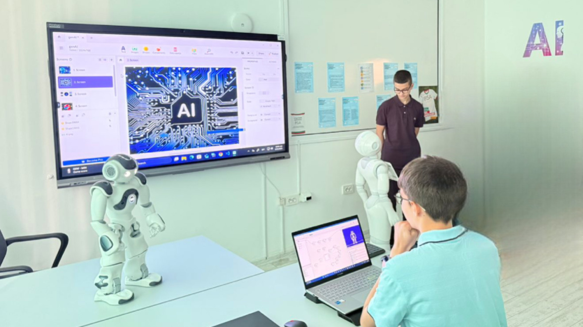 Inteligența artificială permite un demers personalizat în școlile bulgare