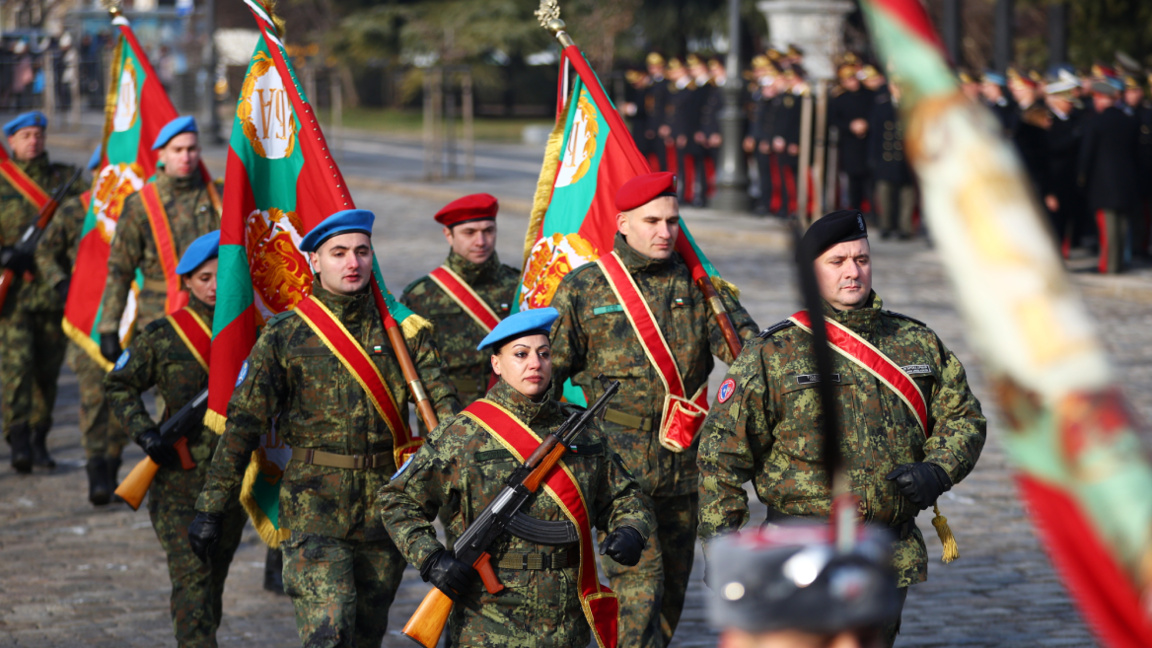 Освящение боевых знамен Болгарской армии на Богоявление