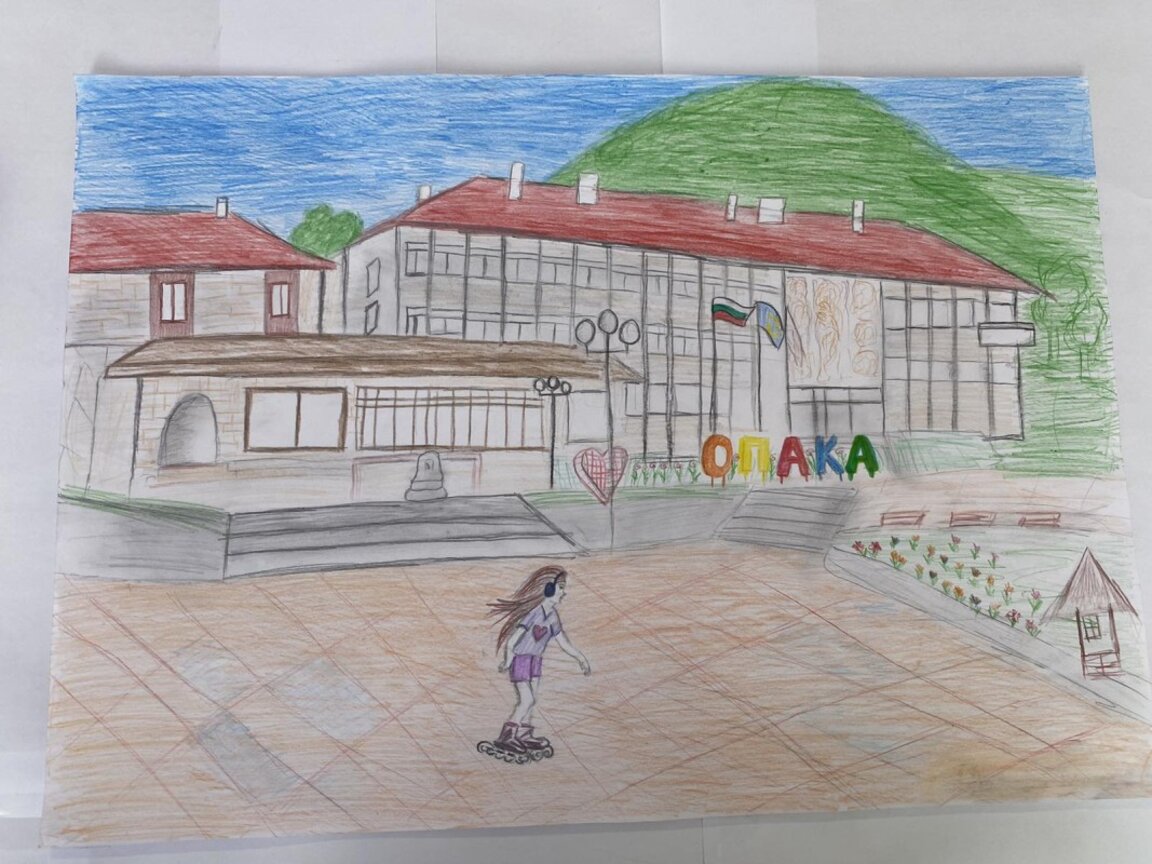 Рисунката на Дефне Ахмедова