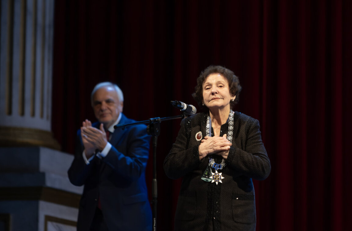 Александрина Милчева и акад. Пламен Карталов