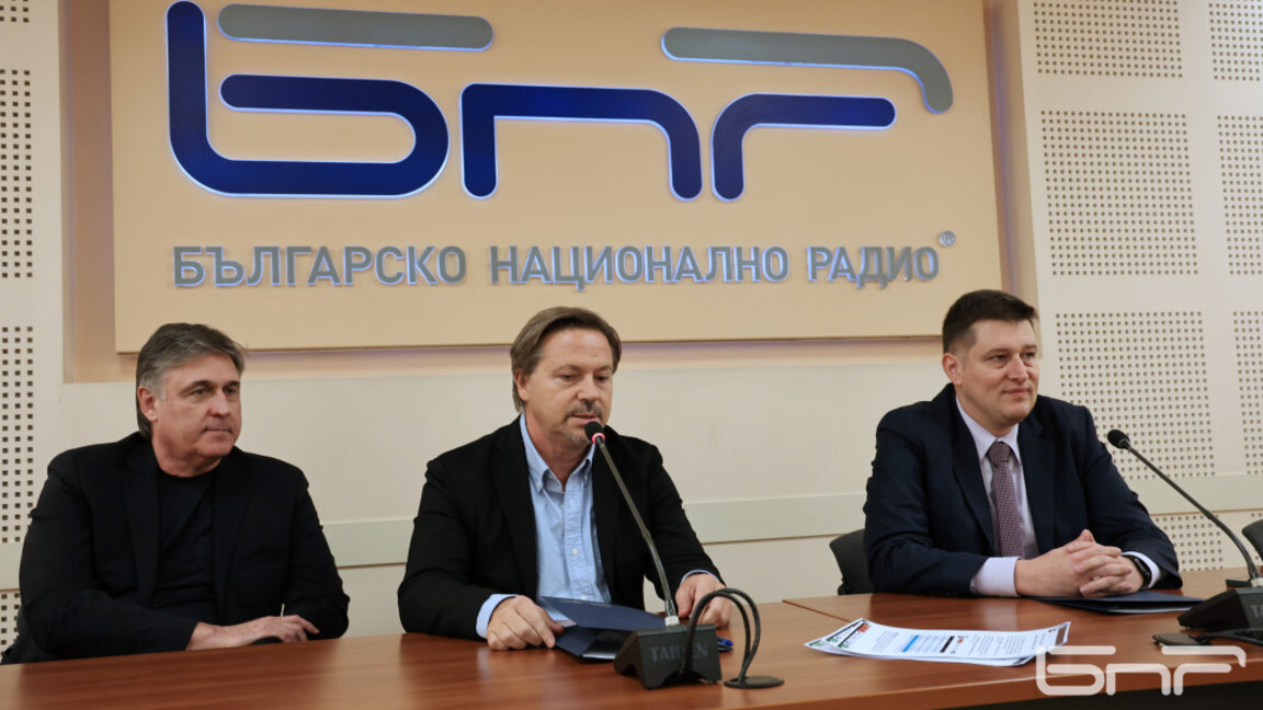 Христин Стрижлев, Николай Янчовичин и Милен Митев