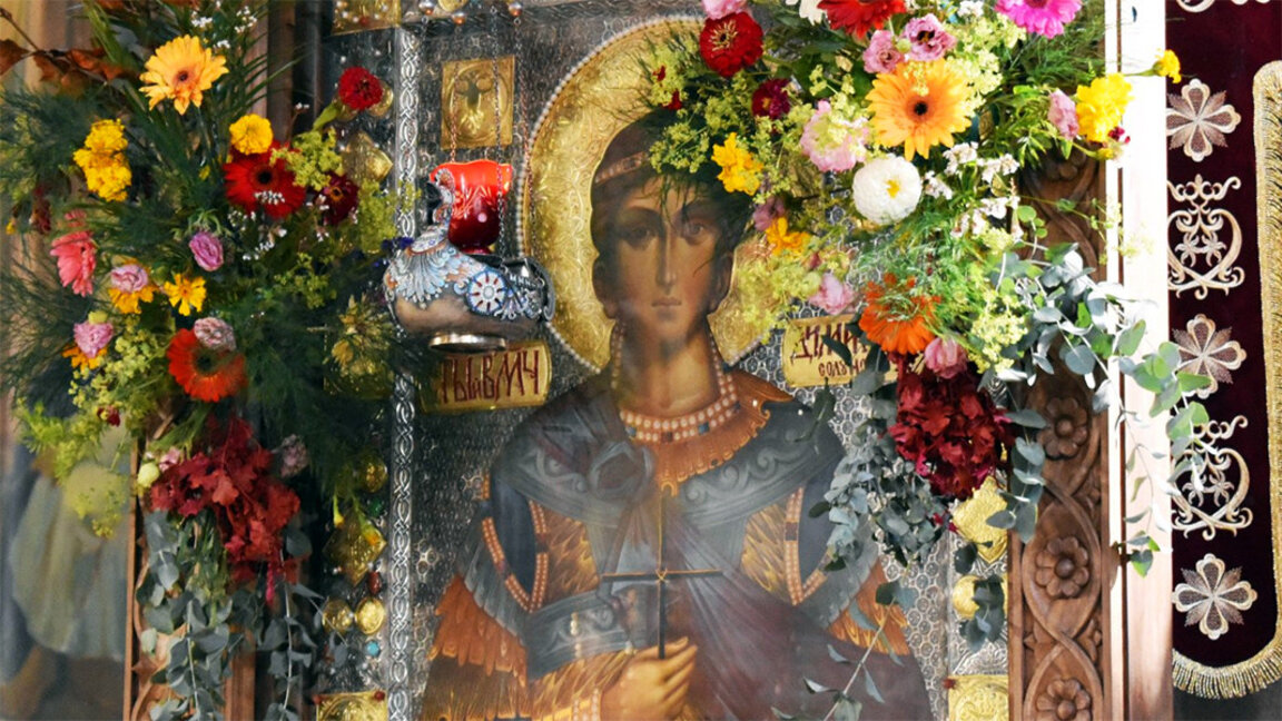 Wir begehen den Tag des Heiligen Demetrius von Thessaloniki