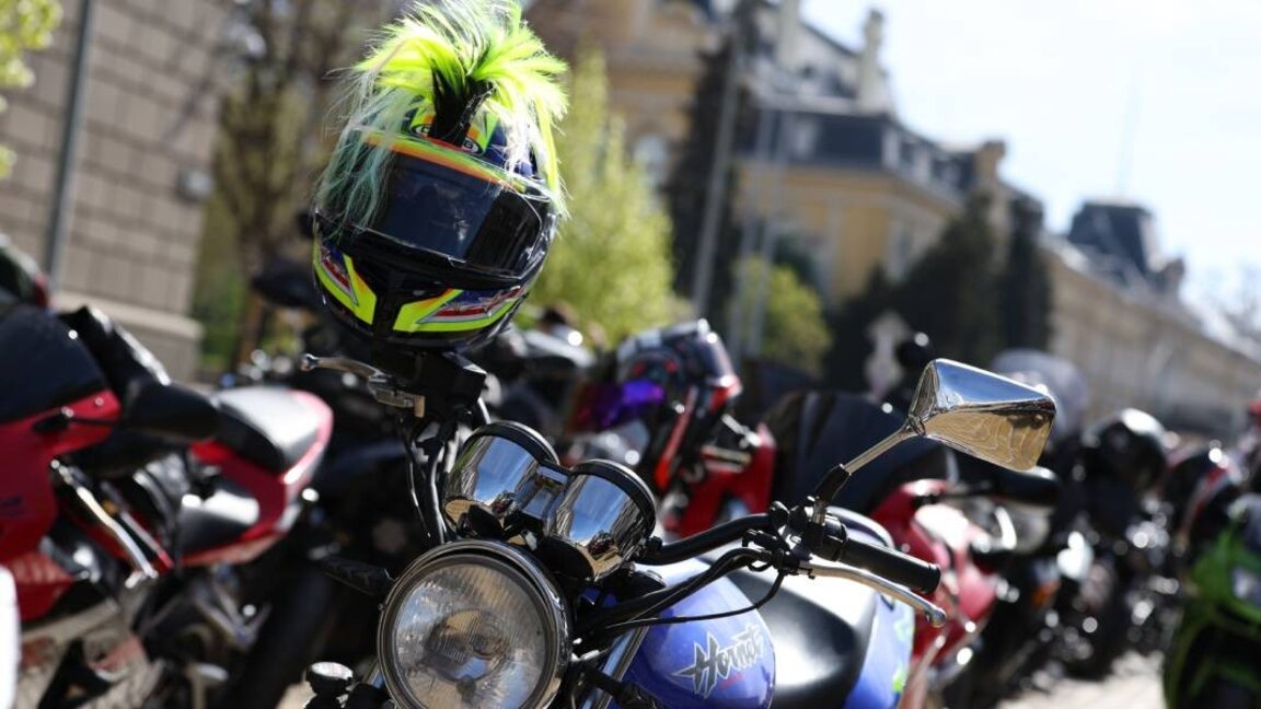 Bikers open the new motorcycle season in Sofia