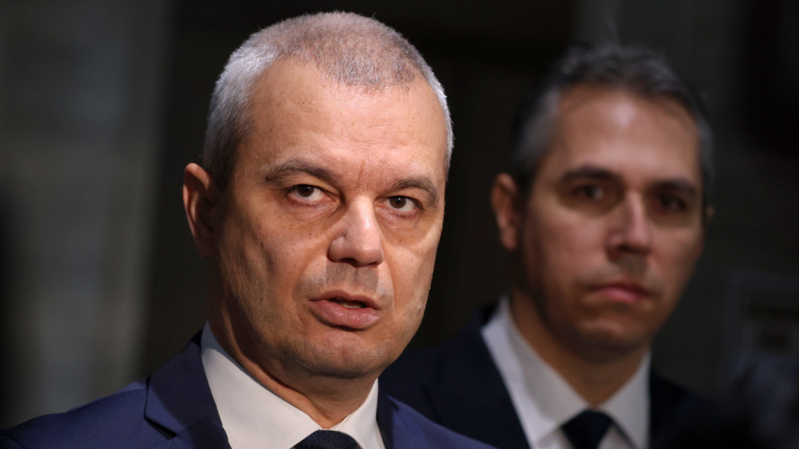 Костадинов ще води листите на "Възраждан...