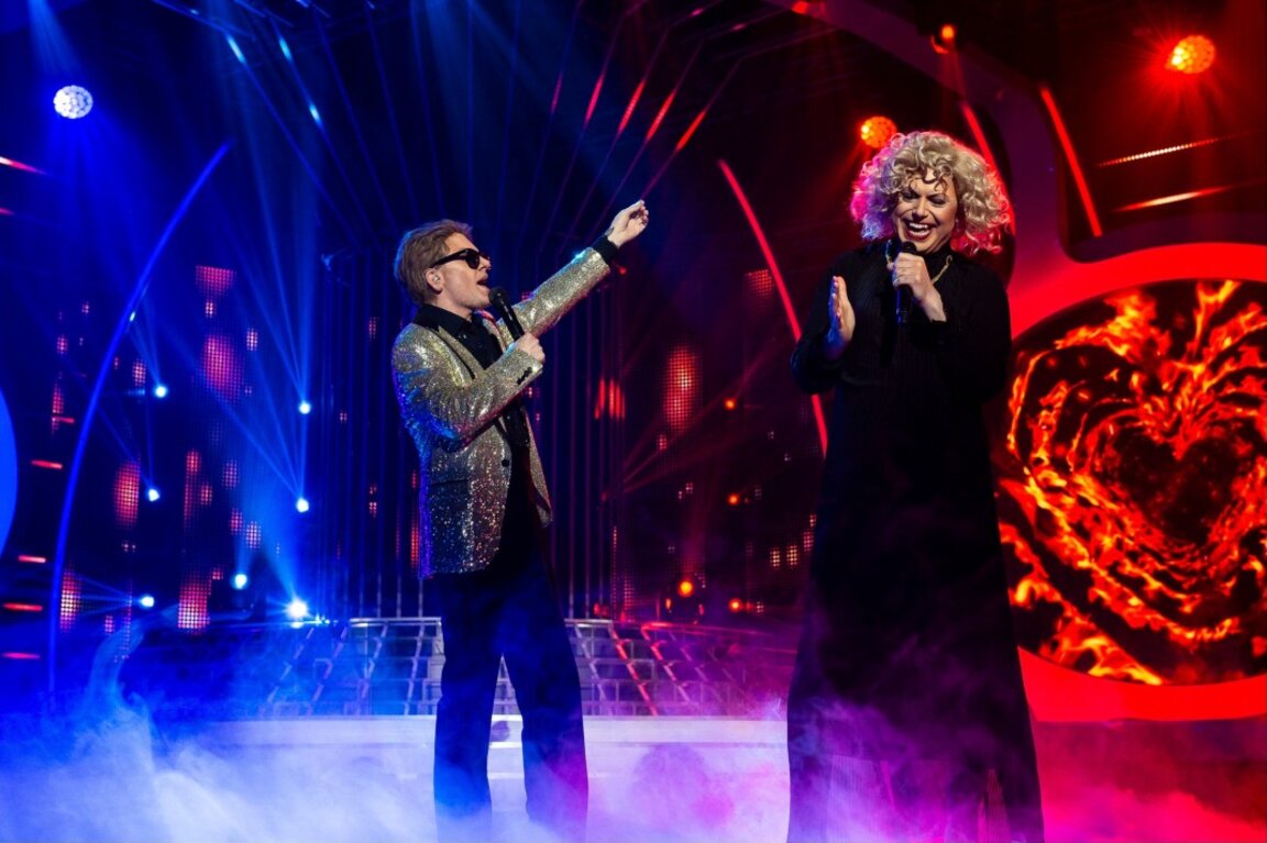 Димитър и Христо, като Силвия Кацарова и Васил Найденов