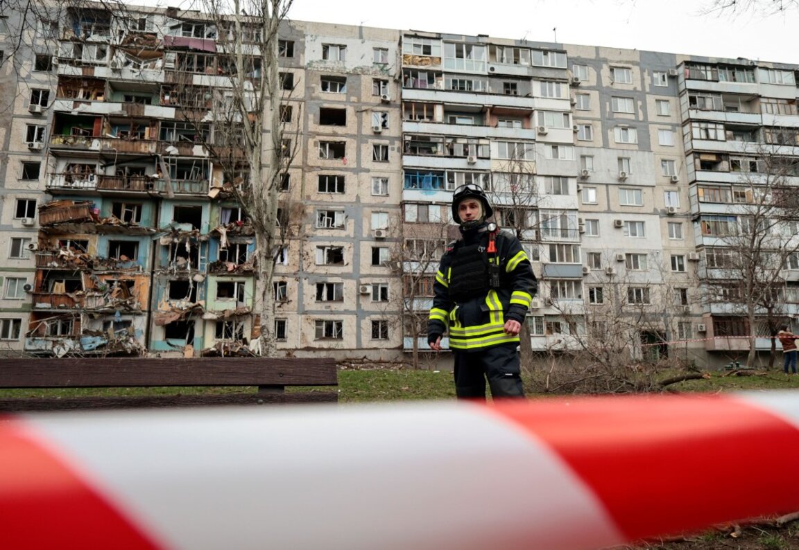 Киев и главното пристанище на Украйна бяха мишени на въздушните атаки от Русия през изминалата нощ