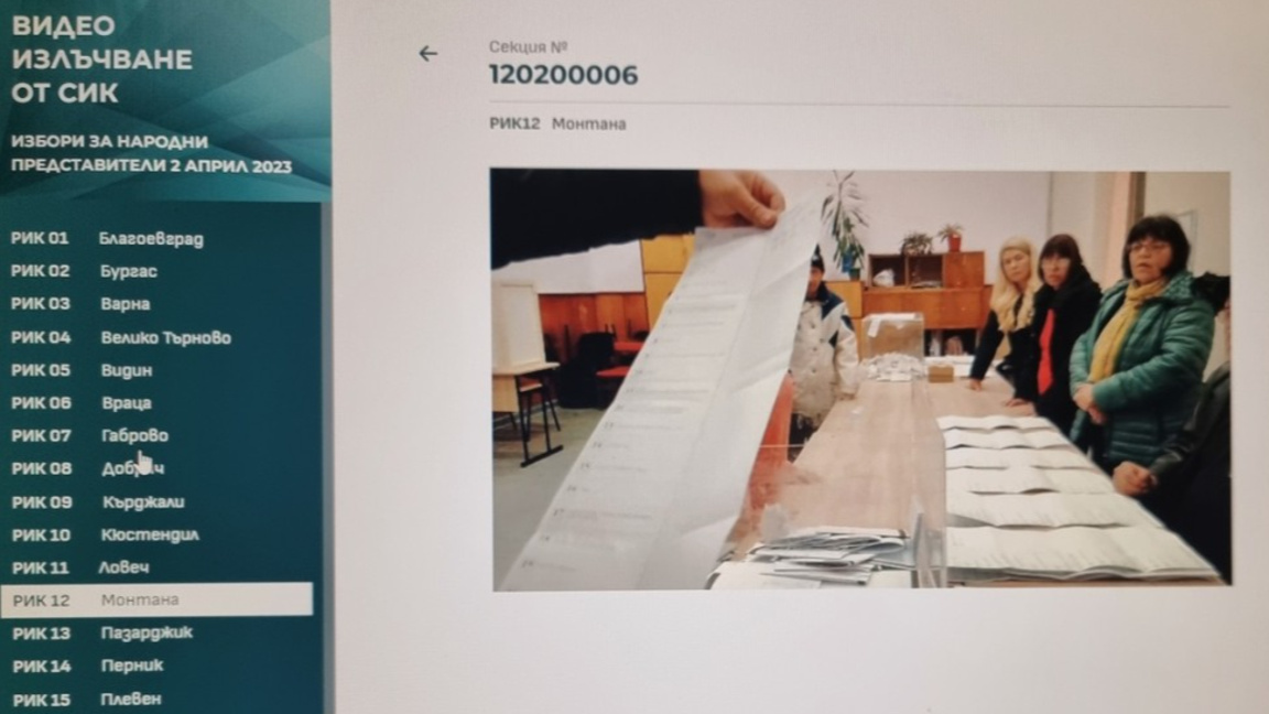 Видеонаблюдение в над 270 секции в Кюстендилско