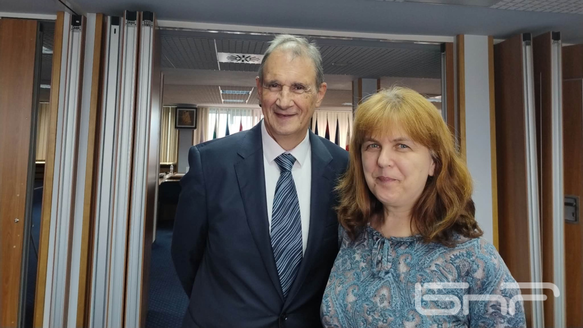 Д-р Валери Цеков и д-р Кремена Пармакова
