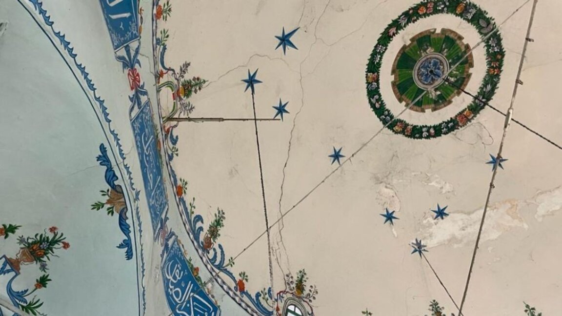 Pazarcik, Kurşunlu Camii'nin acil tamirine devlet desteği