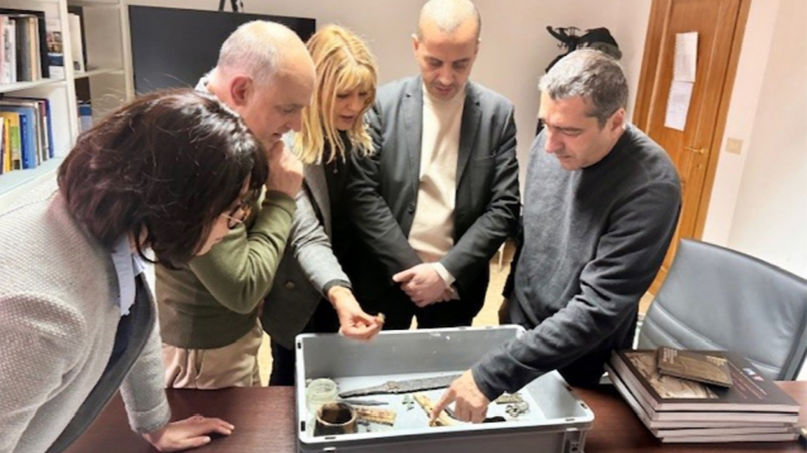 Artifacts discovered in Proto-Bulgarian necropolises in the Molise region