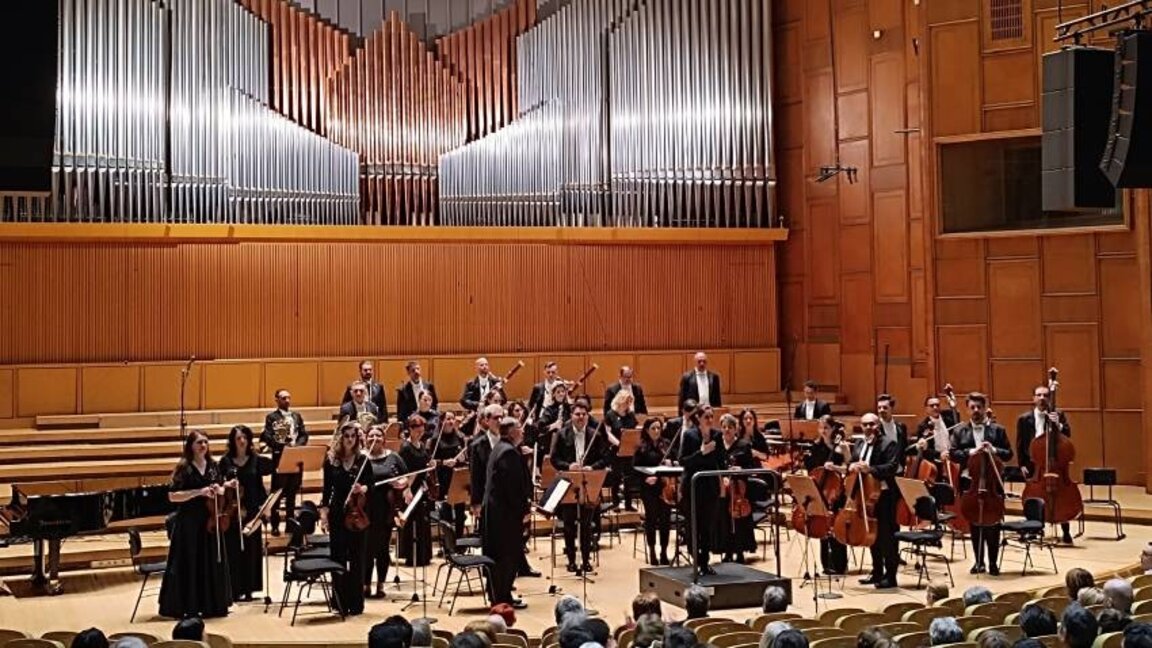 Deliana Lazarova a dirijat Orchestra Națională Radio din România