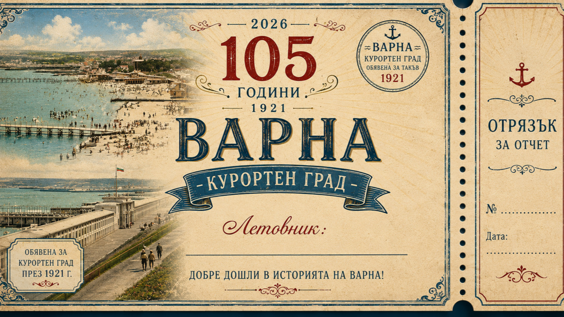 Варна ще отбележи 105 години от обявяването си за курортен град