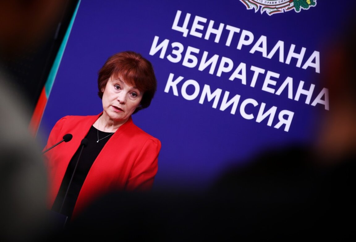 Говорителят на ЦИК Росица Матева.