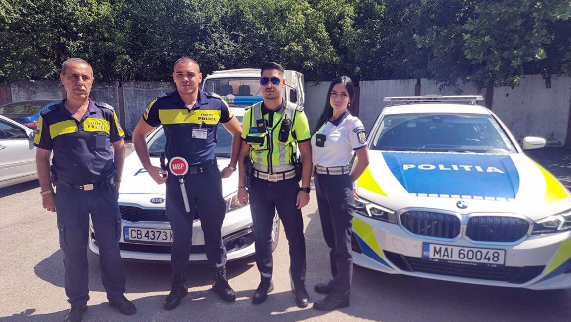 Echipe mixte de polițiști bulgari și români vor monitoriza siguranța în Silistra și Călărași