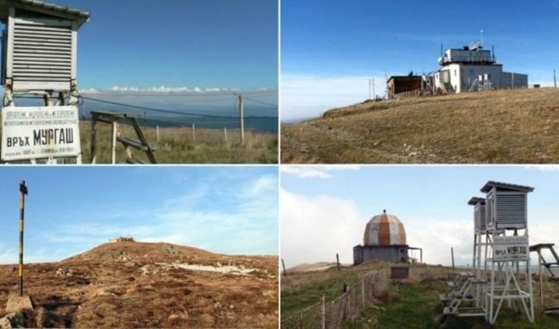 The meteorological station at Mount Murgash