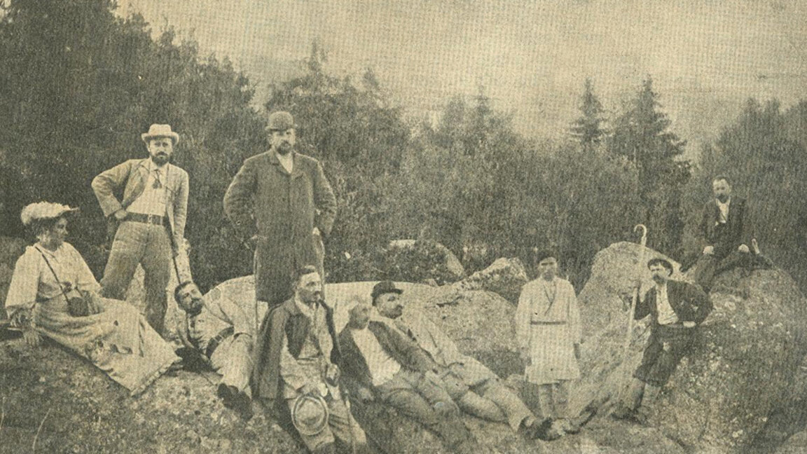On the 27th of August 1895, 300 people followed Aleko Konstantinov's call to climb the highest peak of Vitosha - Cherni Vrah.