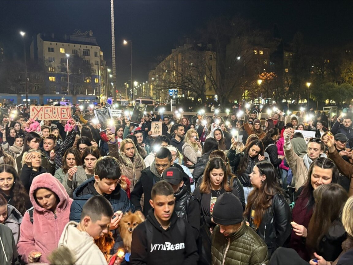 Протест пред ВМА заради прегазеното куче