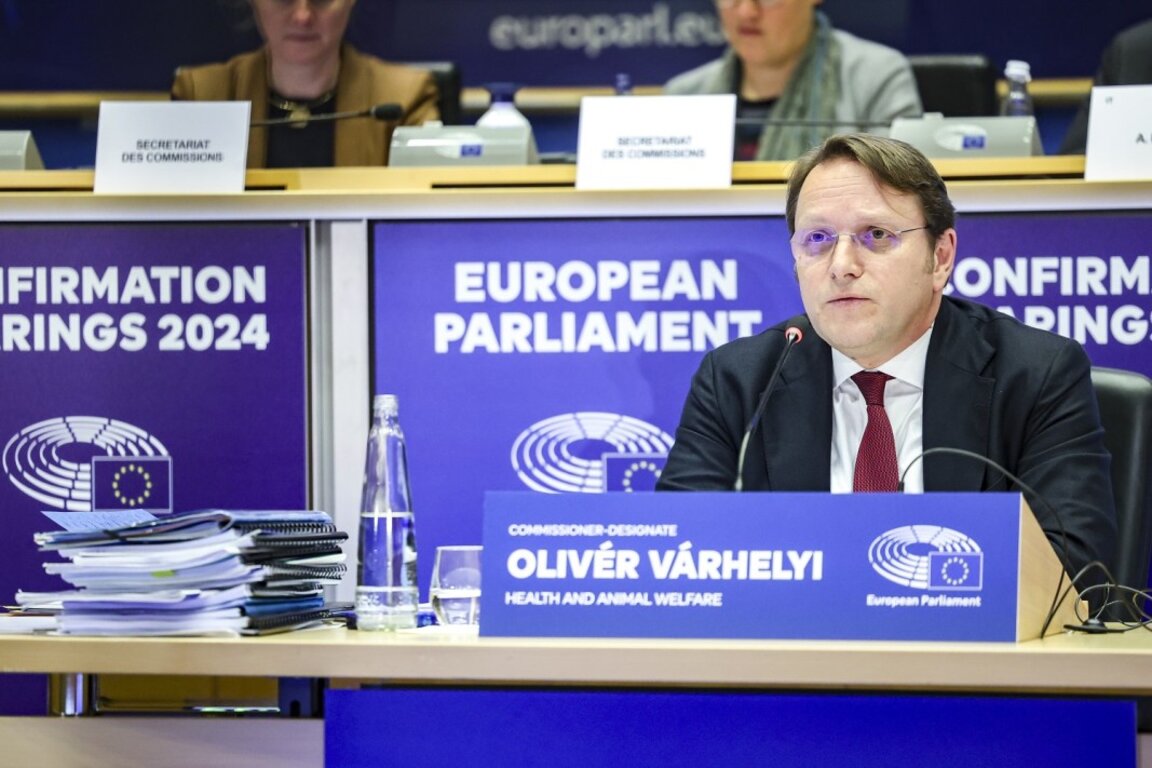 Изслушване на унгарския кандидат за ЕК Оливер Вархеи, 6 ноември 2024 г.