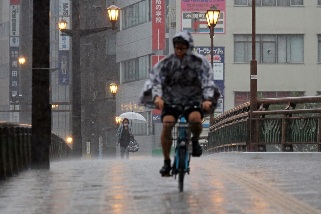 Проливни дъждове в Япония