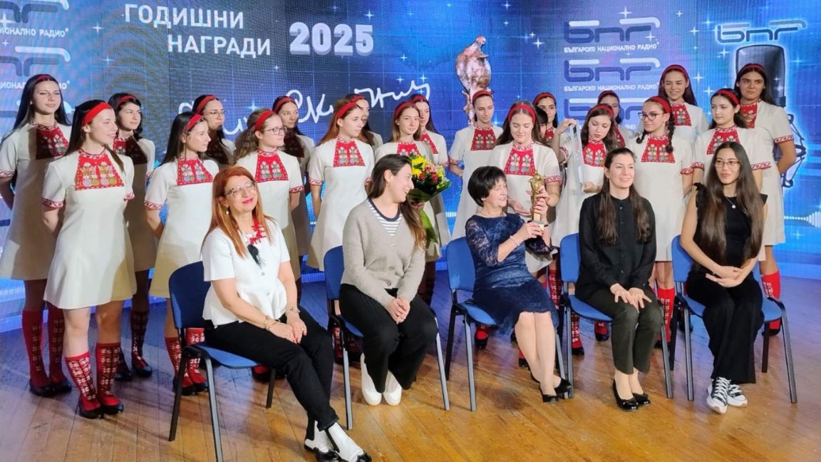 Детският хор на БНР с Голямата награда "Сирак Скитник" за 2025 г.