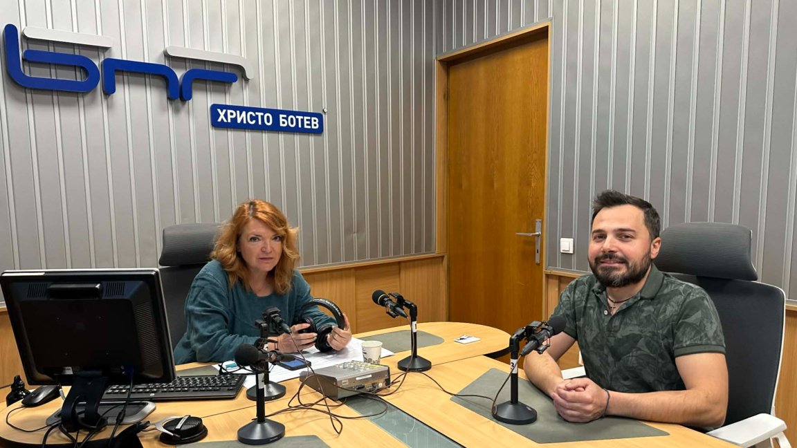 Милена Воденичарова с д-р Димитър Яновски