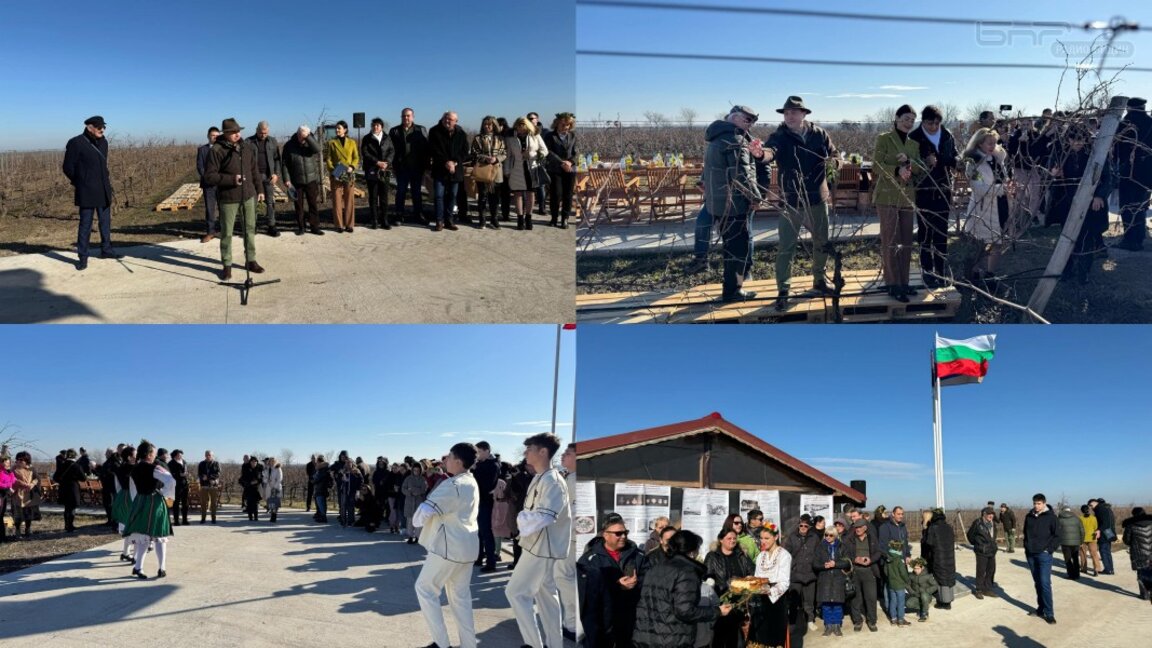 В най-големия лозов масив във Видинско отбелязаха двоен празник