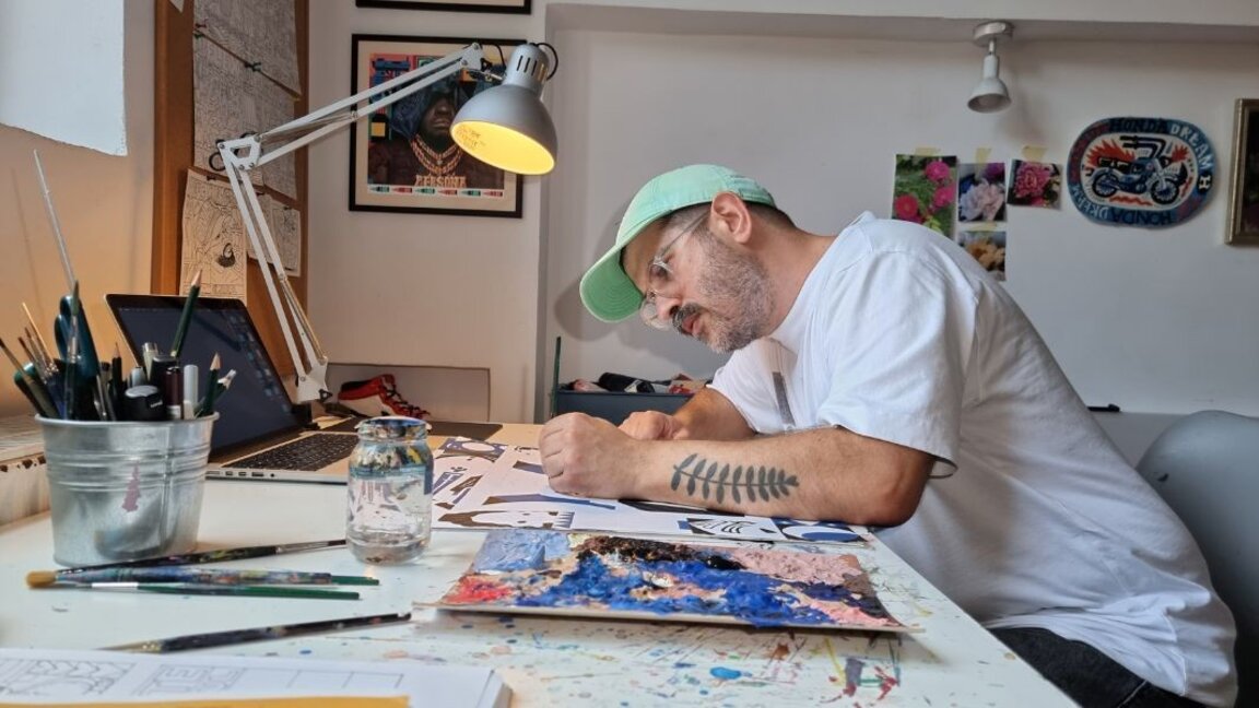 Romanian artist Saddo