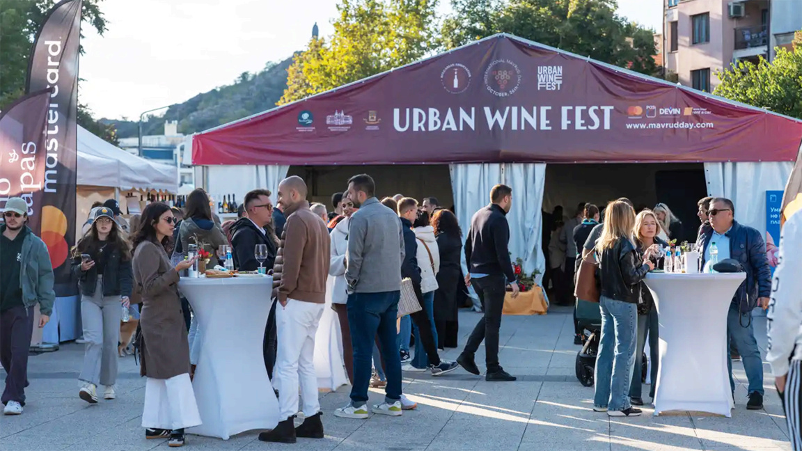 Urban Wine Fest Plovdiv – бугарско вино, храна и музика у Пловдиву