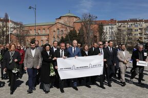 Políticos y ciudadanos conmemoraron el 82 aniversario de la salvación de los judíos búlgaros