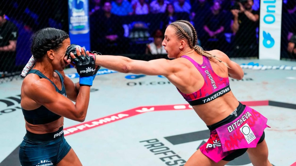 Dakota Ditcheva returns to the cage with convincing victory