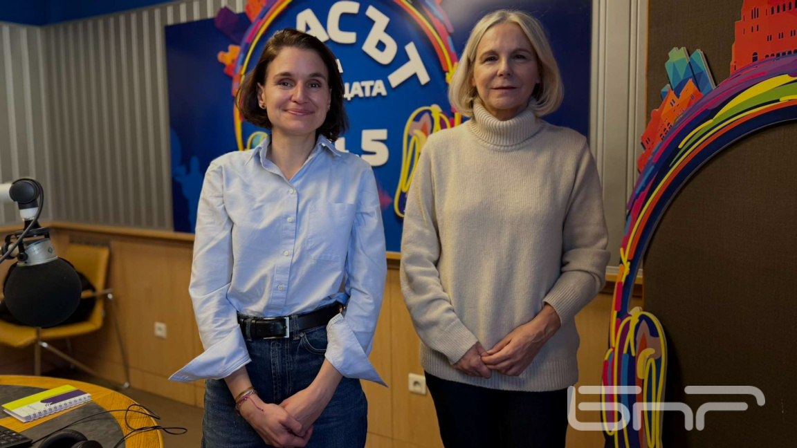 Камий Лоранс и преводачът Здрава Стоева