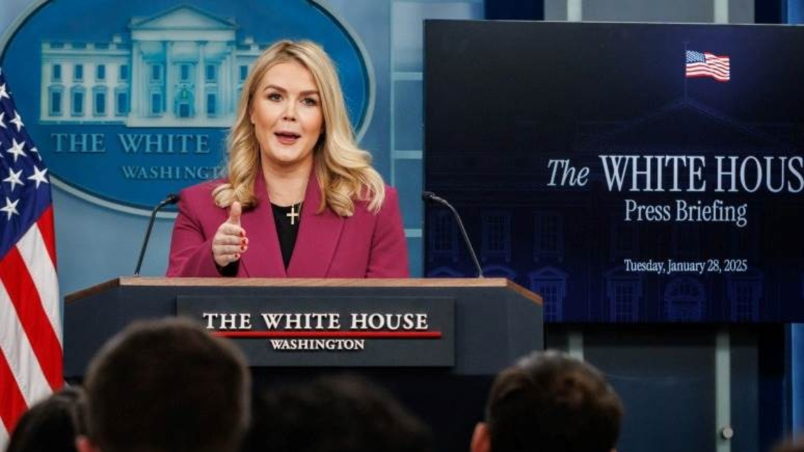 Карълайн Левит, говорител на Белия дом