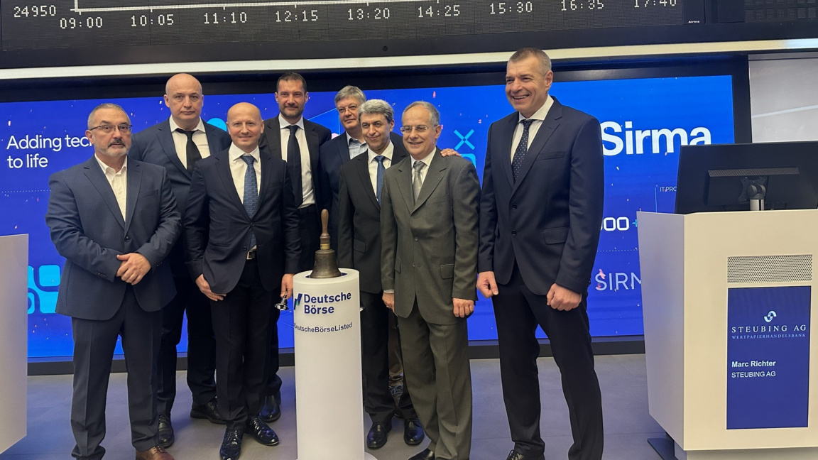 Companie din Bulgaria, listată oficial la bursa germană din Frankfurt