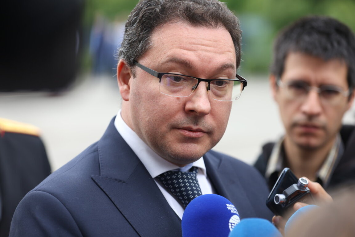 Министърът на вътрешните работи Даниел Митов