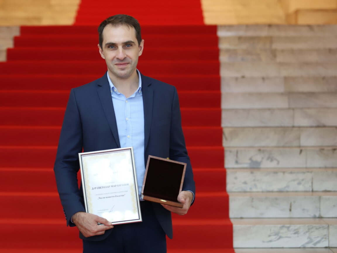 Старши лейтенант д-р Светозар Марангозов - съдов хирург в Клиниката по съдова хирургия на Военномедицинска академия