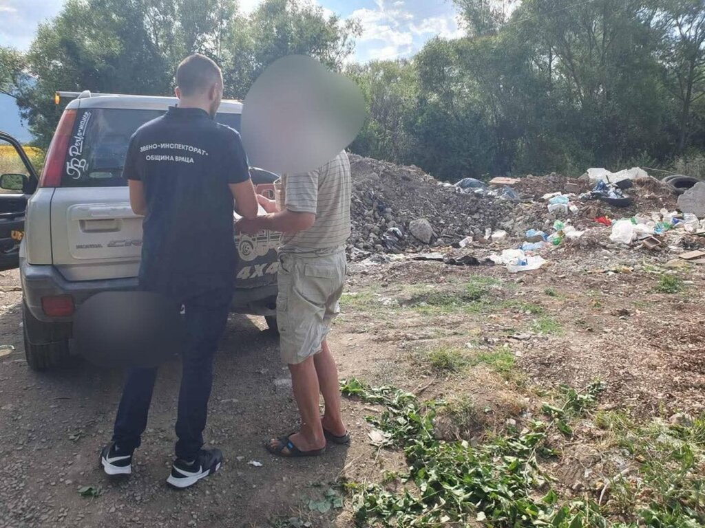Съставят актове за нерегламентирано изхвърляне на отпадъци във Враца
