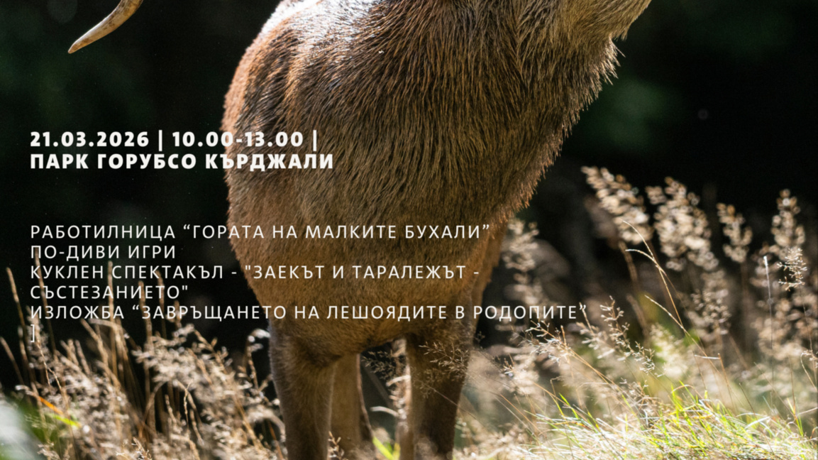 Образователни и забавни дейности ще се проведат в парк „Горубсо“  на 21 март
