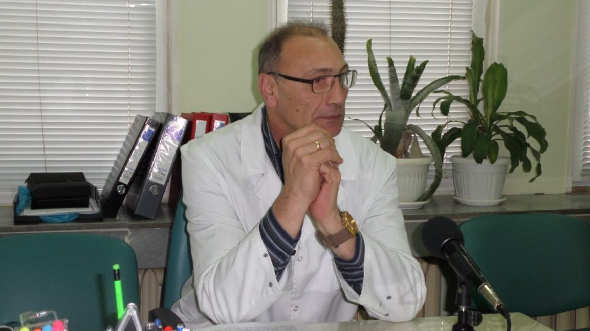 Д-р Георги Георгиев, председател на лекарската колегия в Благоевград