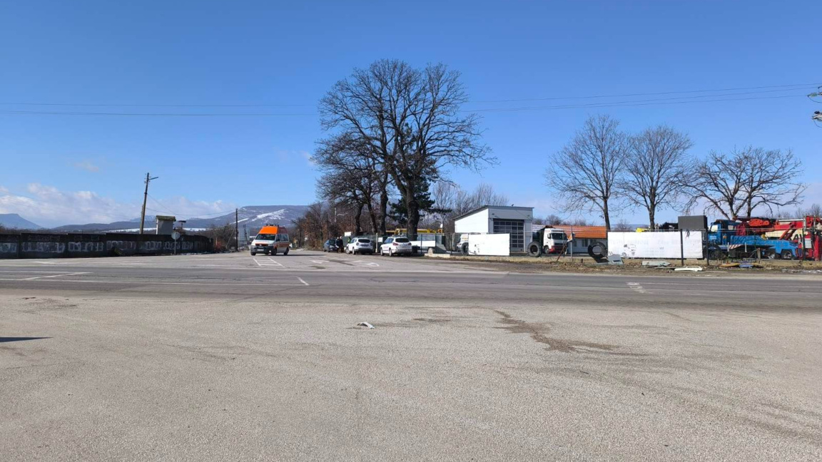 Мястото на катастрофата