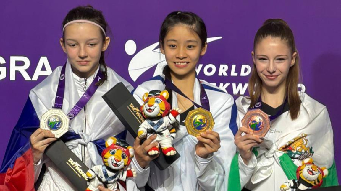 Дея Пеева с бронз на СП по таекуондо при девойките 
