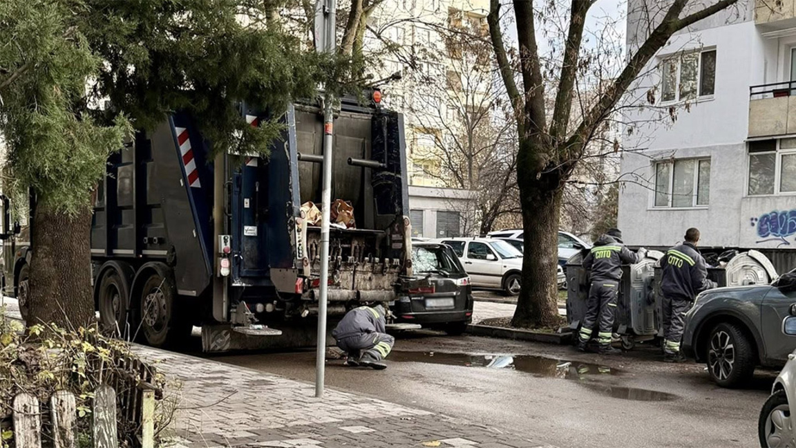 сметопочистване, сметоизвозване; контейнери