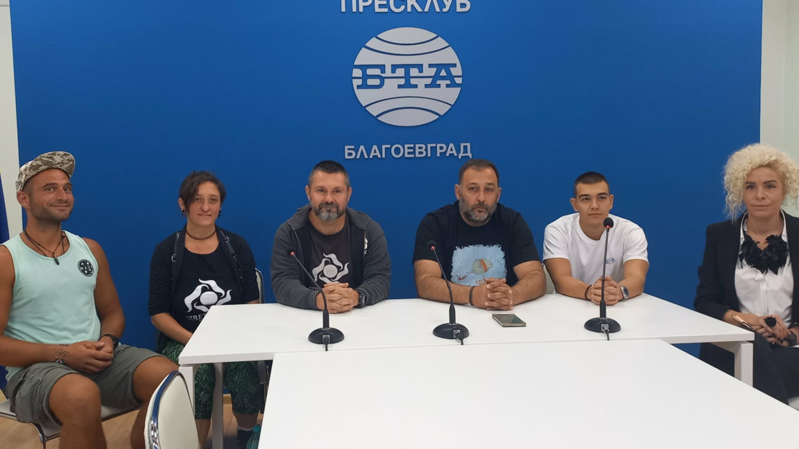 Първото огнено шоу на открито в Благоевград