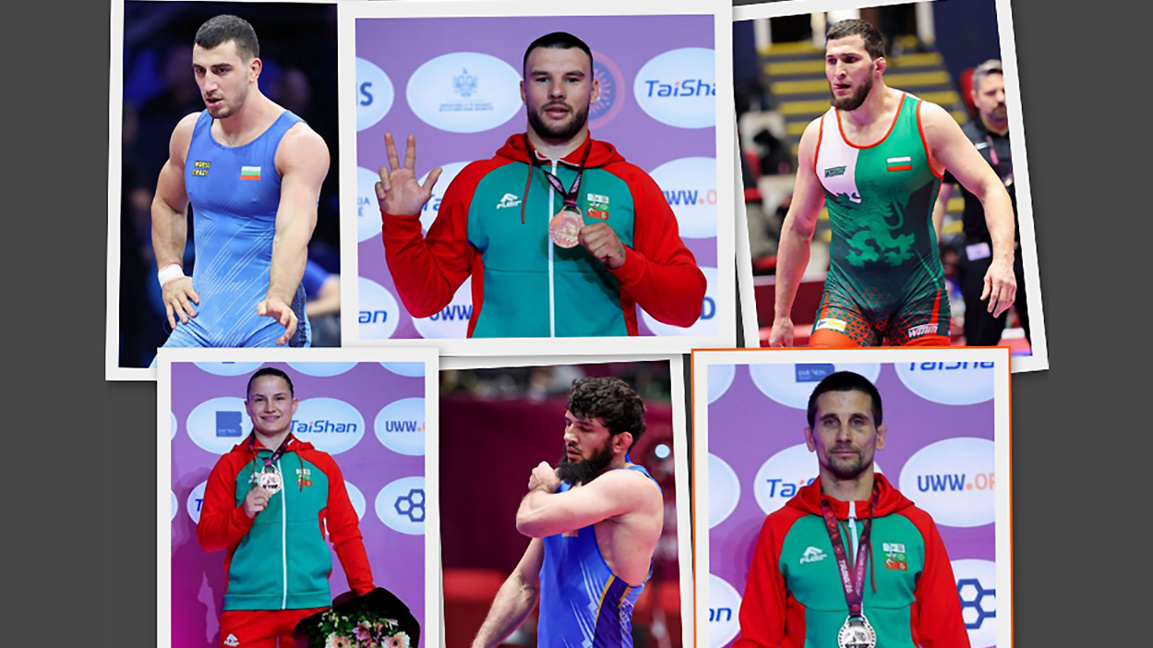 Bulgarian wrestlers win six medals at the European Championships in Tirana
