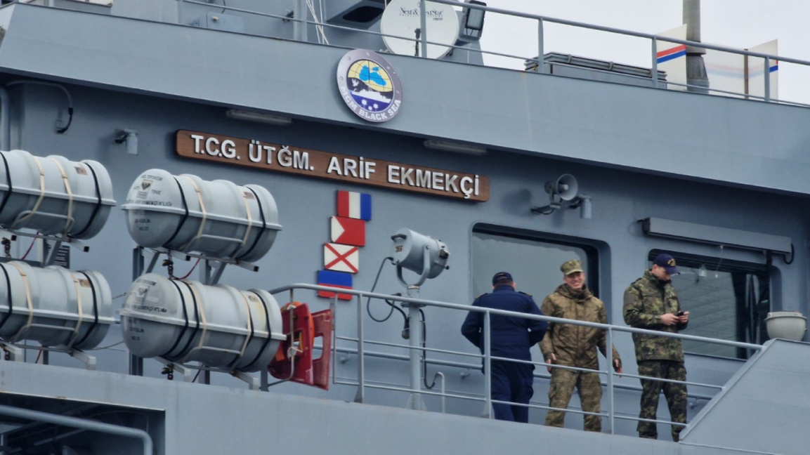 Türk gemisi, MCM Black Sea tatbikatına k...