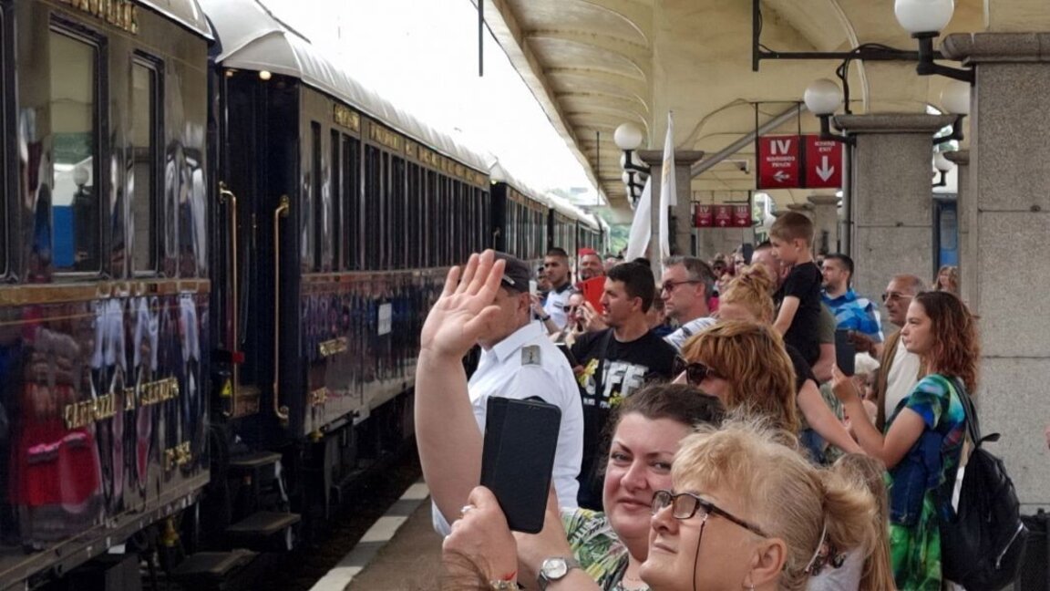 En Ruse esperan la llegada del Orient Express