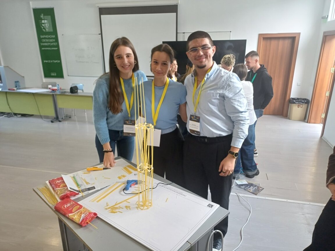 Започна XI издание на състезанието за креативни умения „Varna Spaghetti Engineering“