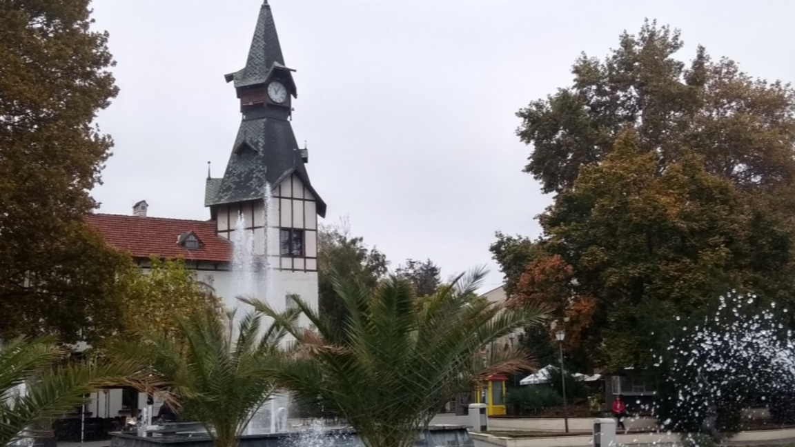 Пазарджик. Часовниковата кула.