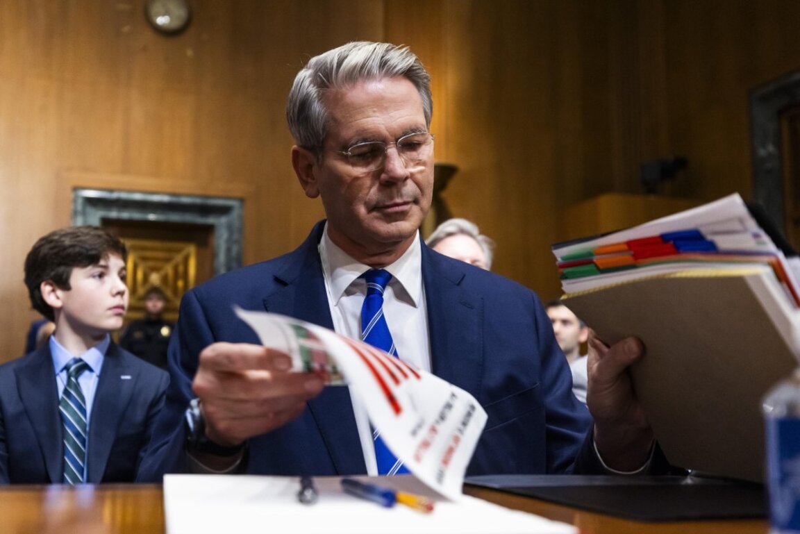 Финансовият министър на САЩ Скот Бесънт.