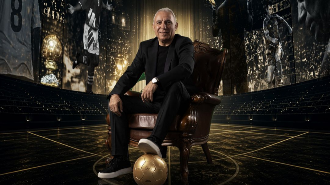 Hristo Stoichkov raconte son histoire sur scène