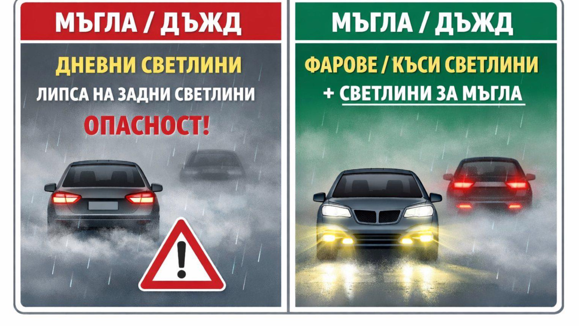 Варненската полиция със съвети за шофиране в мъгла
